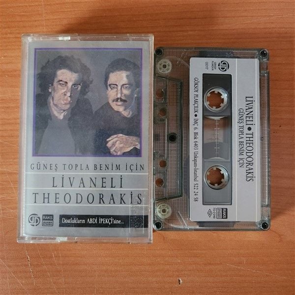 LİVANELİ / THEODORAKIS - GÜNEŞ TOPLA BENİM İÇİN - KASET 2.EL