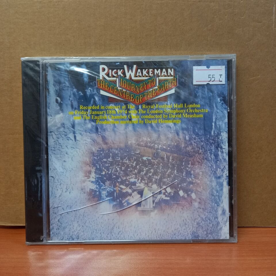 RICK WAKEMAN - JOURNEY TO THE CENTRE OF THE EARTH (1998) - CD SIFIR