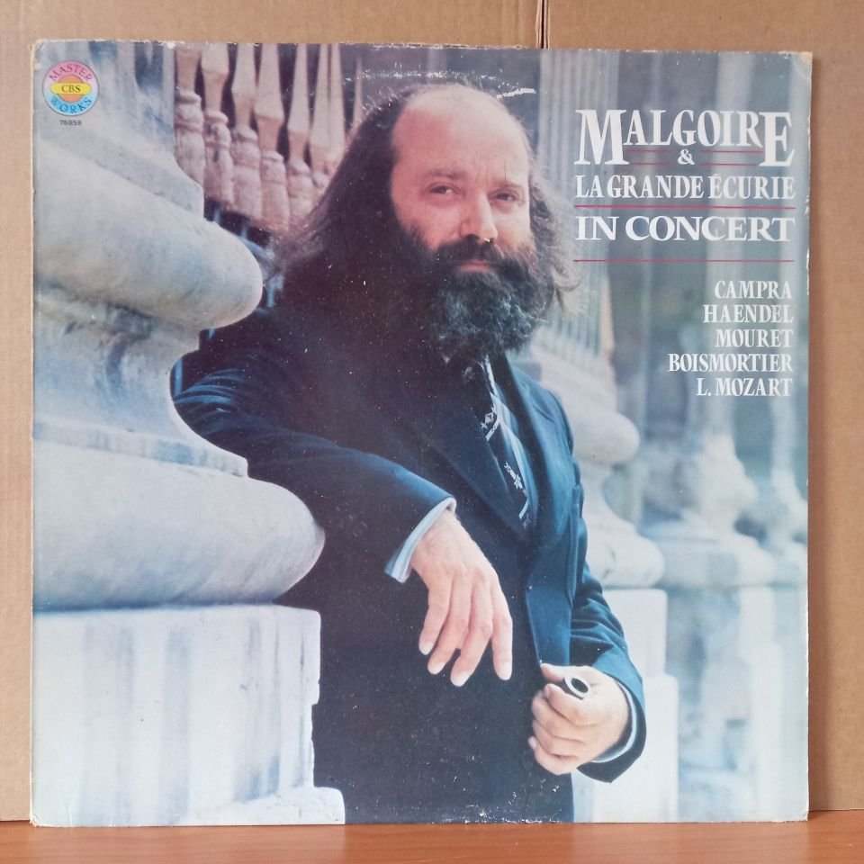 MALGOIRE & LA GRANDE ECURIE IN CONCERT / CAMPRA, HANDEL, MOURET, BOISMORTIER, L. MOZART (1969) - LP 2.EL PLAK