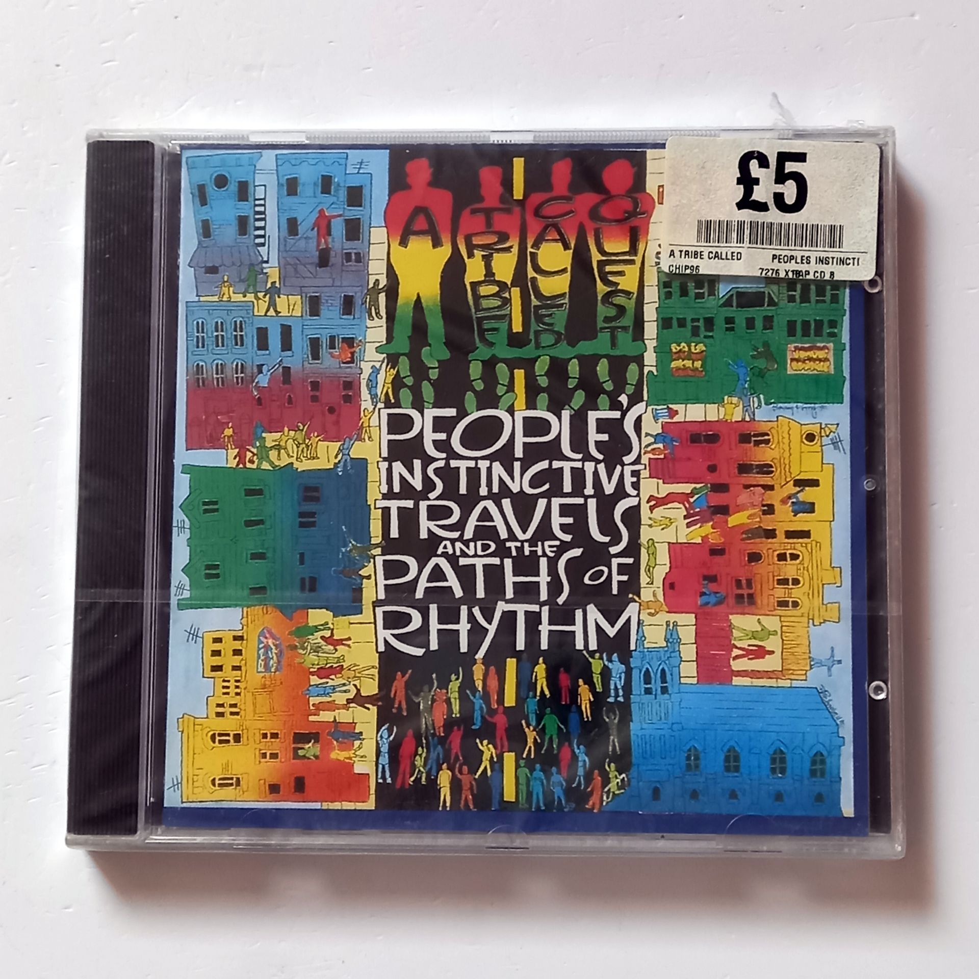 A TRIBE CALLED QUEST – PEOPLE'S INSTINCTIVE TRAVELS AND THE PATHS OF RHYTHM (1990) - CD SIFIR
