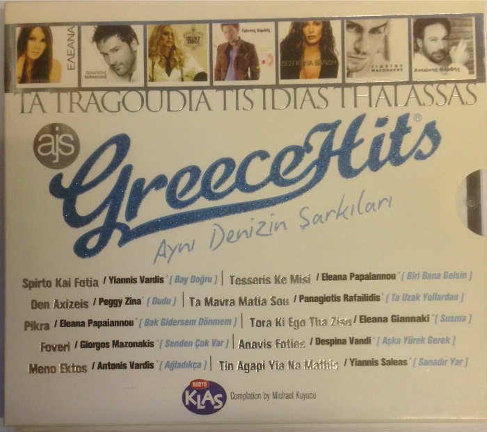 GREECE HITS AYNI DENİZİN ŞARKILARI CD 2.EL