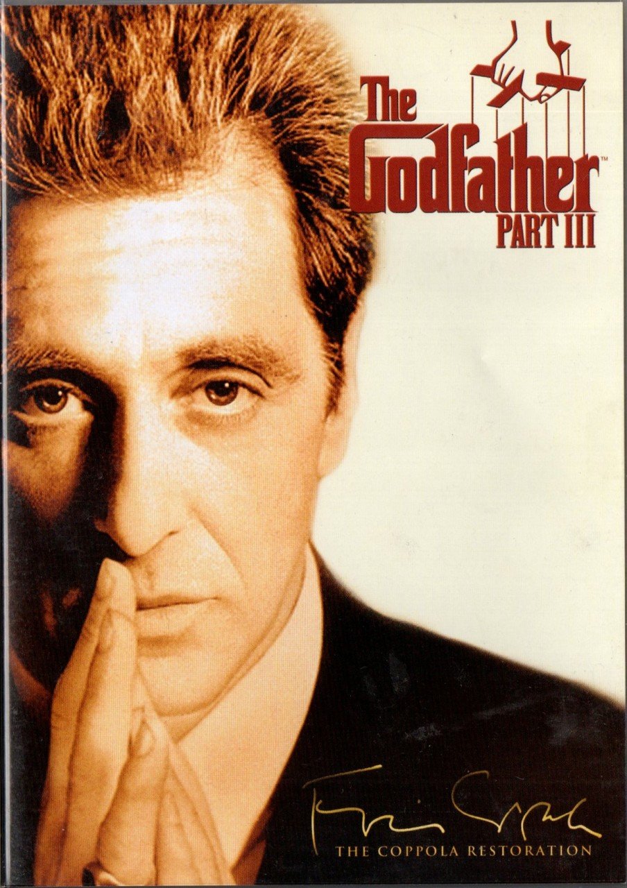 THE GODFATHER PART III - BABA 3  - AL PACINO - DIANE KEATON - TALIA SHIRE - ANDY GARCIA - FRANCIS FORD COPPOLA - SLIMCASE DVD 2.EL (MARIO PUZO)