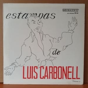 LUIS CARBONELL - ESTAMPES DE VOLUMEN II (1985) - LP 2.EL PLAK