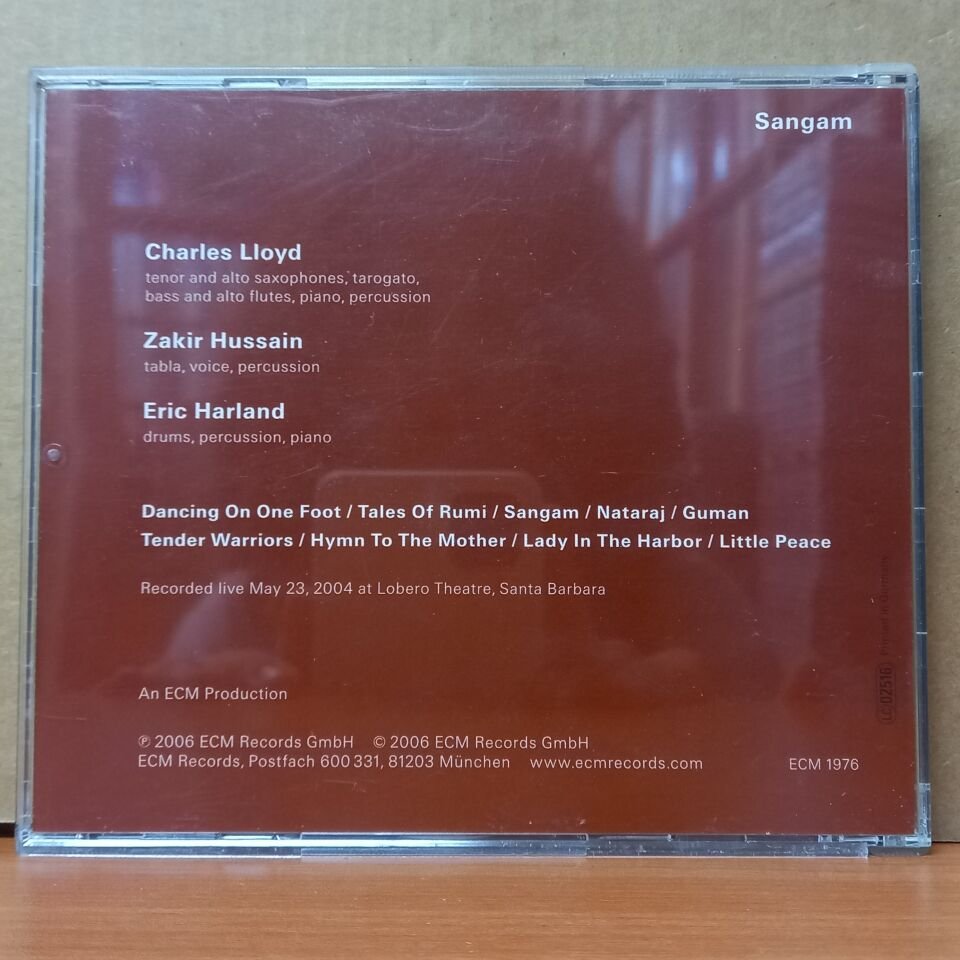 CHARLES LLOYD - SANGAM (2006) - CD 2.EL