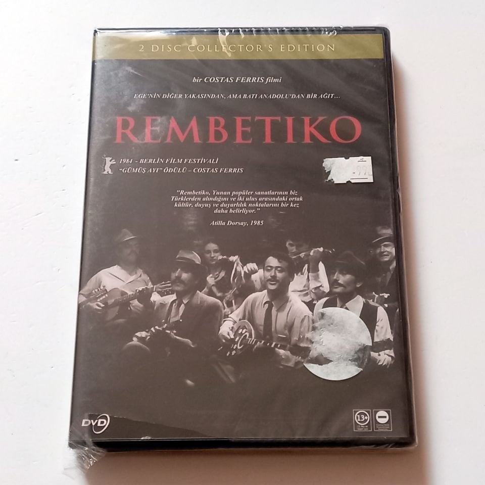 REMBETIKO - YÖN.: COSTAS FERRIS - 2xDVD ÖZEL VERSİYON AMBALAJINDA SIFIR