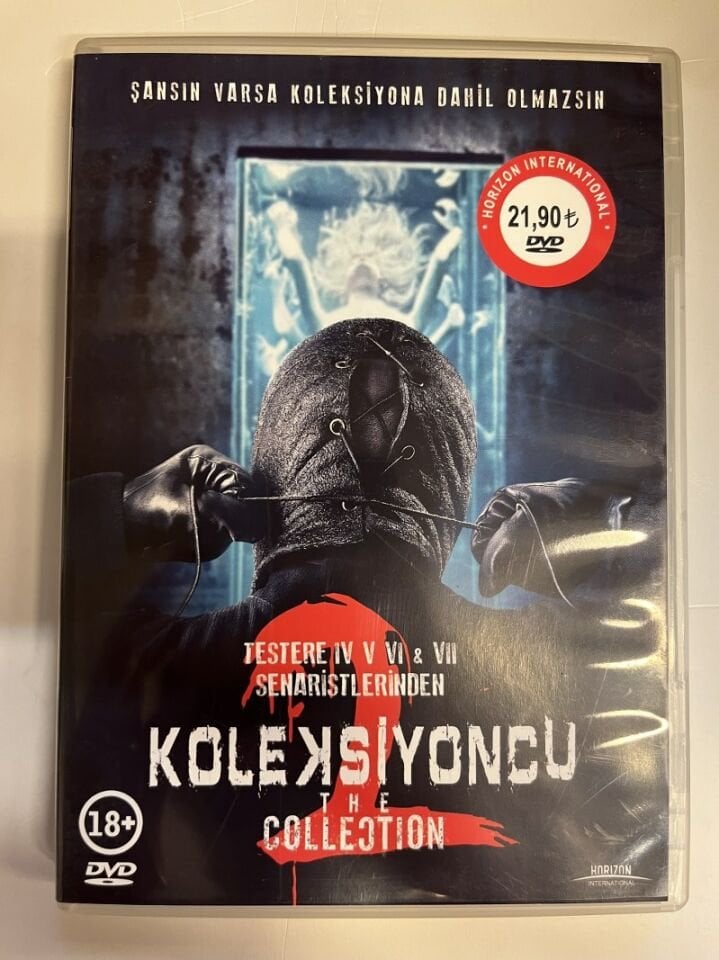 THE COLLECTOR 2 - THE COLLECTION - KOLEKSİYONCU 2 - MARCUS DUNSTAN - DVD 2.EL