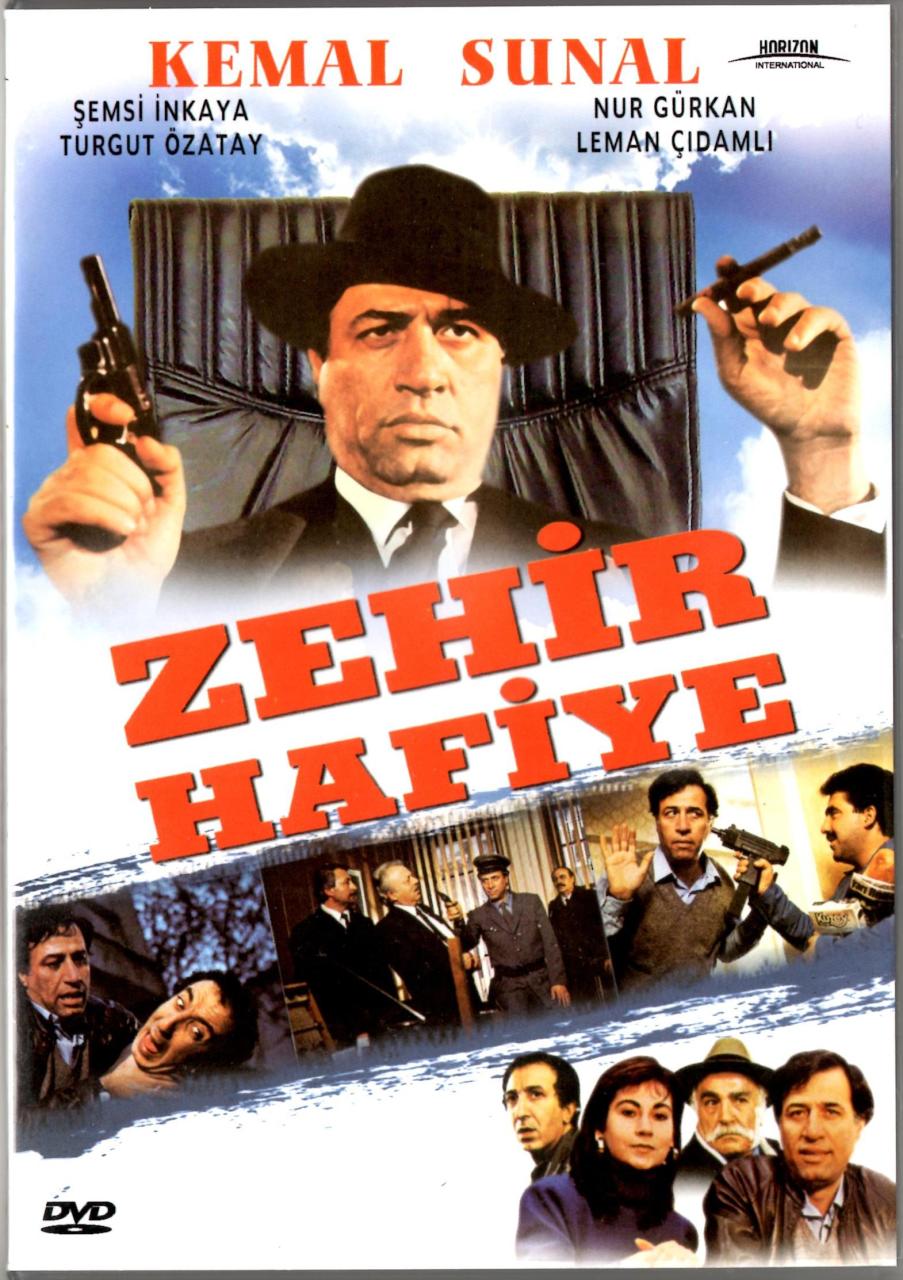 ZEHİR HAFİYE - KEMAL SUNAL - NUR GÜRKAN - ŞEMSİ İNKAYA - OSMAN SEDEN - DVD 2.EL