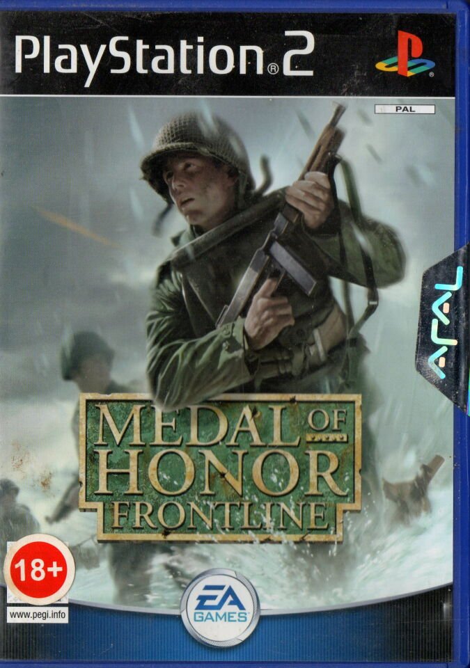 MEDAL OF HONOR FRONTLINE - PS2 PLAYSTATION 2 OYUNU 2.EL