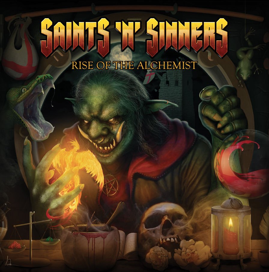 SAINTS 'N' SINNERS - RISE OF THE ALCHEMIST (2022) - 2LP 2024 EDITION RED COLOURED SIFIR PLAK