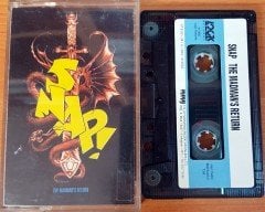 SNAP - THE MADMAN'S RETURN (1992) MMY CASSETTE MADE IN TURKEY ''USED'' PAPER LABEL