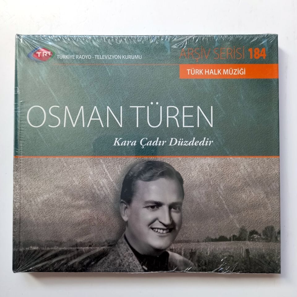 OSMAN TÜREN - KARA ÇADIR DÜZDEDİR / TÜRK HALK MÜZİĞİ / TRT ARŞİV SERİSİ 184 - CD SIFIR