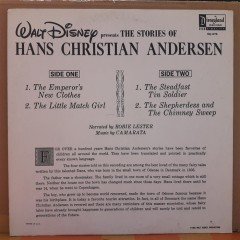 STORIES OF HANS CHRISTIAN ANDERSEN (1965) - WALT DISNEY - LP PLAK 2.EL