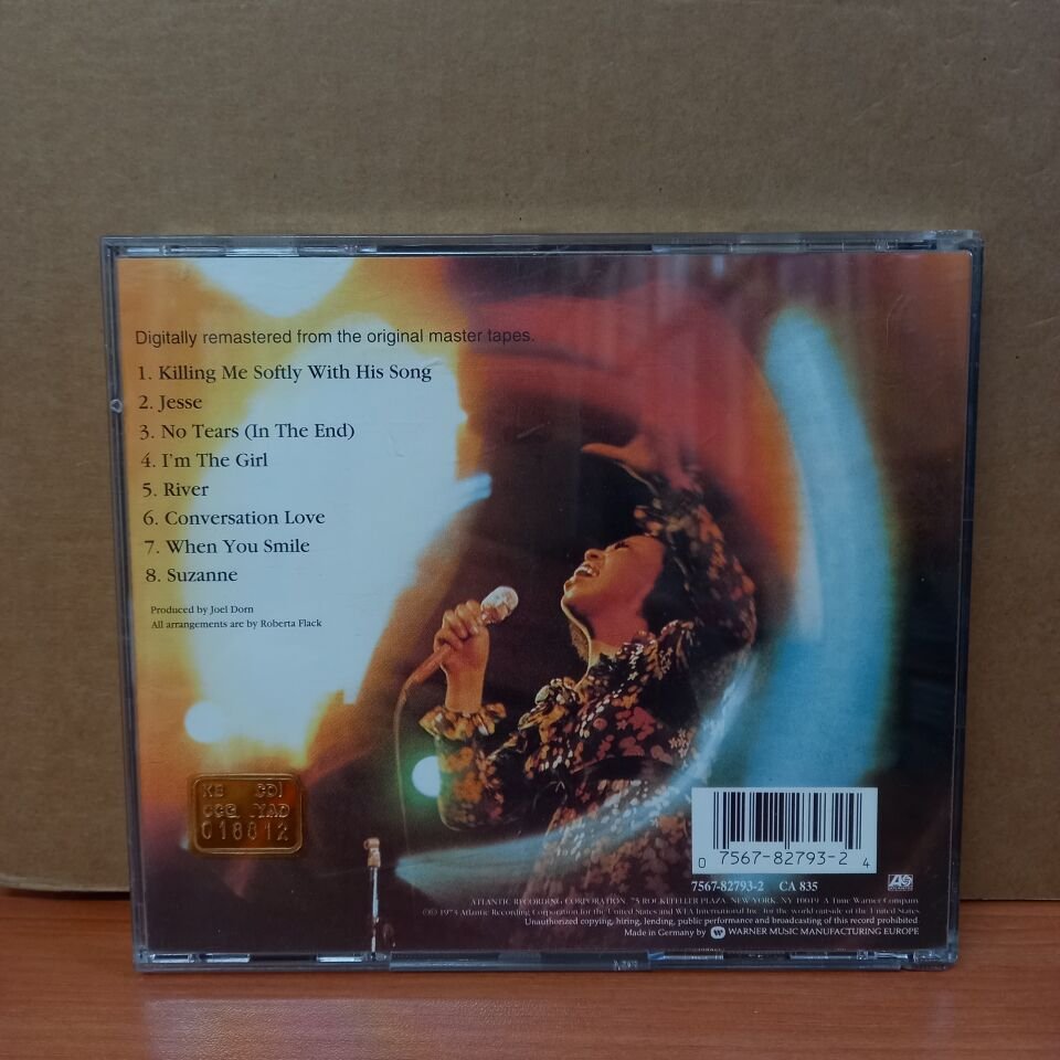 ROBERTA FLECK - KILLING ME SOFTLY (1973) - CD REMASTERED 1998 REISSUE 2. EL