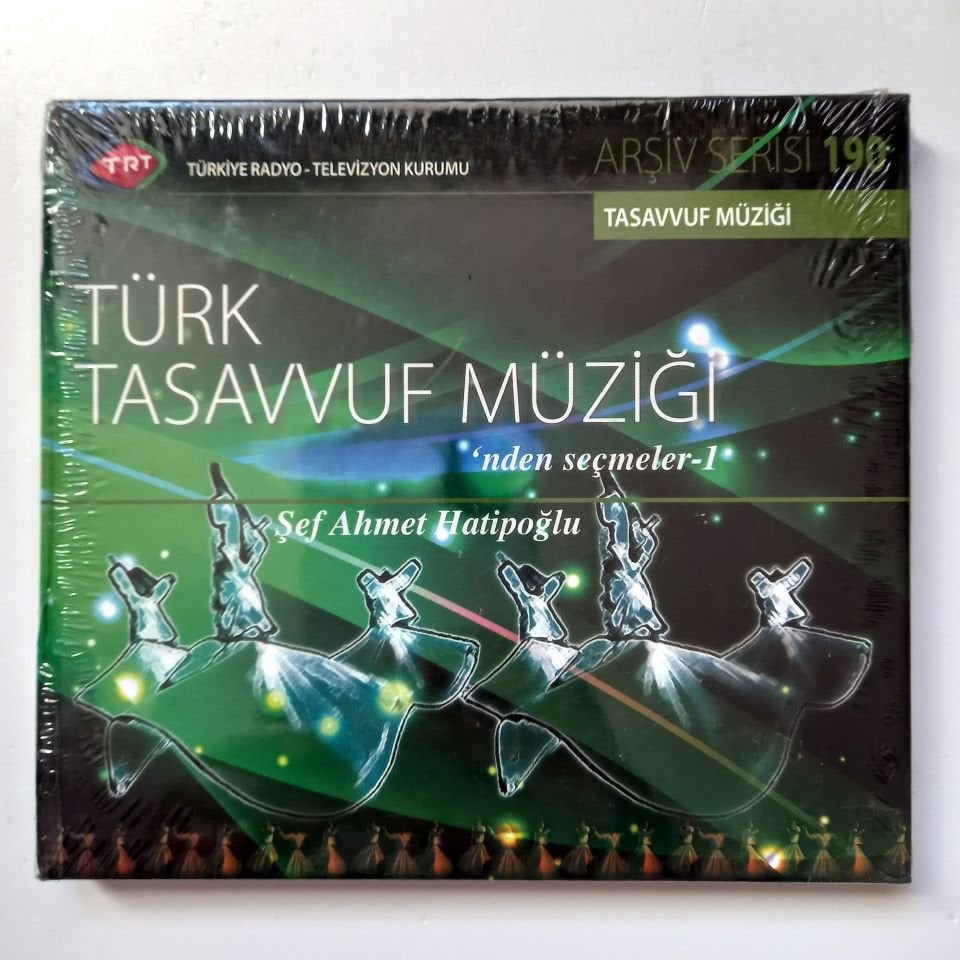 TÜRK TASAVVUF MÜZİĞİ'NDEN SEÇMELER-1 / TASAVVUF MÜZİĞİ / TRT ARŞİV SERİSİ 190 - CD SIFIR