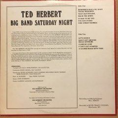 TED HERBERT BIG BAND SATURDAY NIGHT 1983 2.EL PLAK