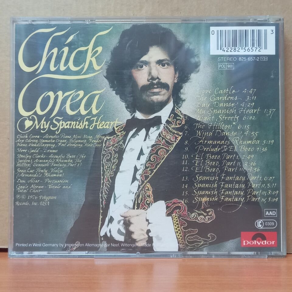 CHICK COREA - MY SPANISH HEART - CD 2.EL