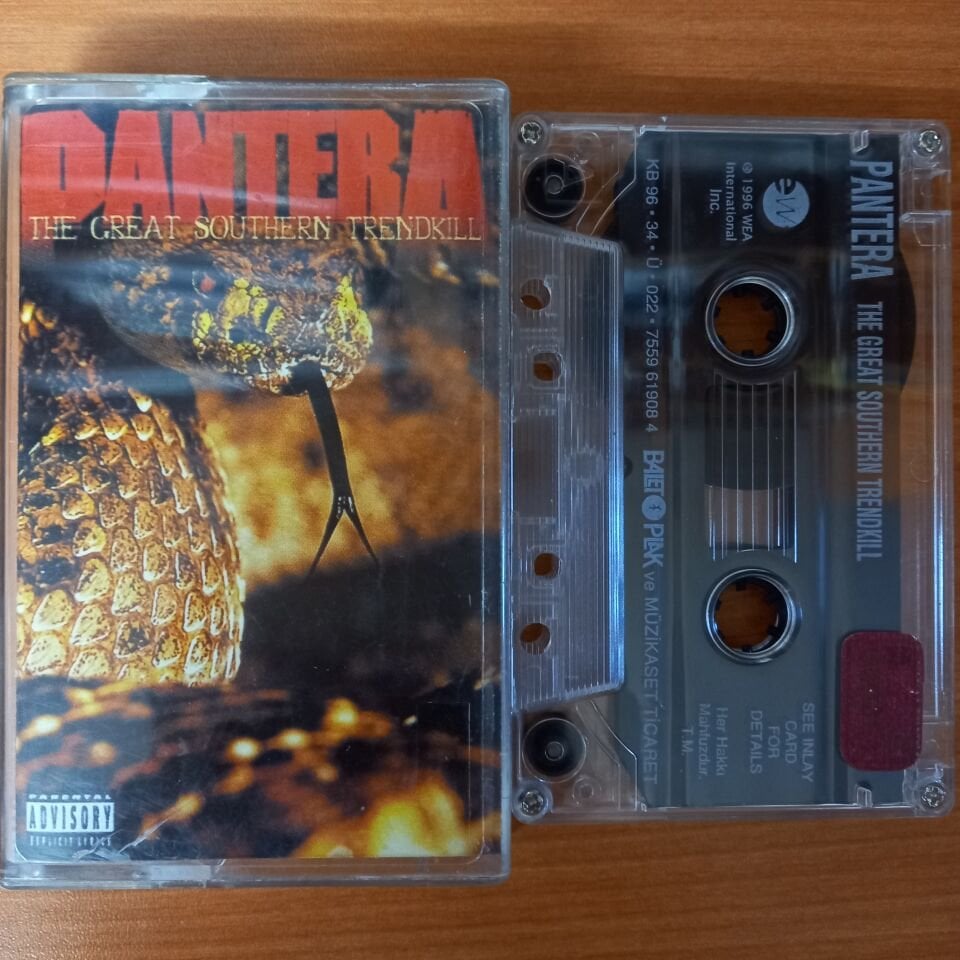 PANTERA - THE GREAT SOUTHERN TRENDKILL (1996) - KASET 2.EL