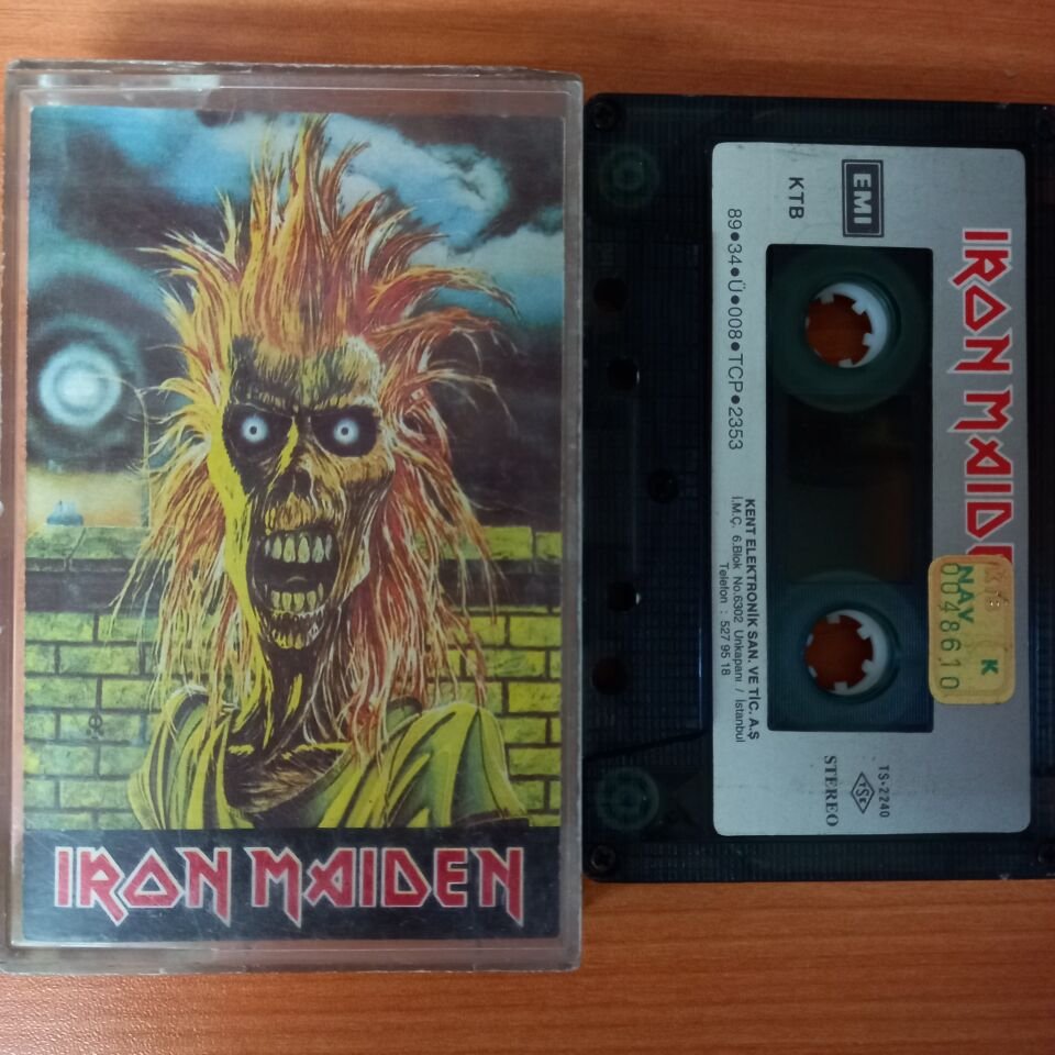IRON MAIDEN - IRON MAIDEN (1989) - KASET 2.EL