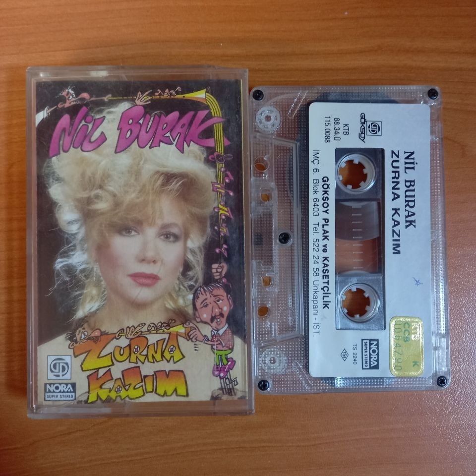 NİL BURAK - ZURNA KAZIM (1988) - KASET 2.EL