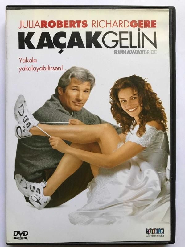 KAÇAK GELİN - RUNAWAY BRIDE - JULIA ROBERTS - RICHARD GERE - DVD 2.EL