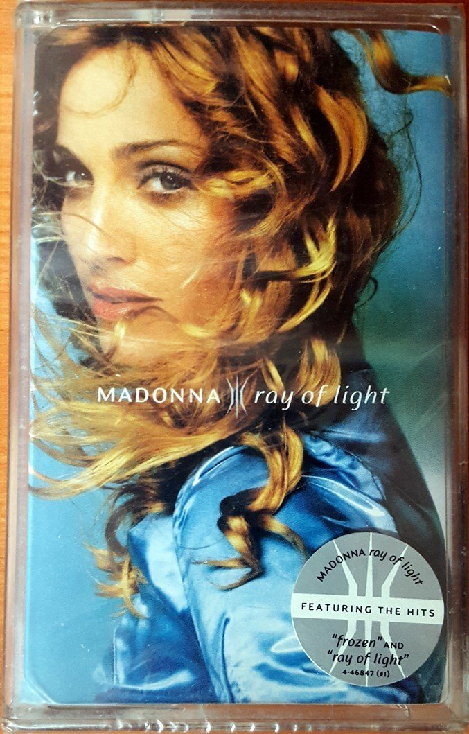 MADONNA - RAY OF LIGHT (1998) CASSETTE MADE IN TURKEY ''NEW''