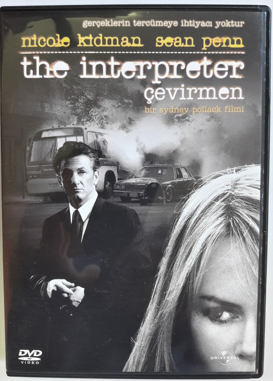 ÇEVİRMEN - THE INTERPRETER - SEAN PENN - NICOLE KIDMAN - SIDNEY POLLACK - DVD 2.EL