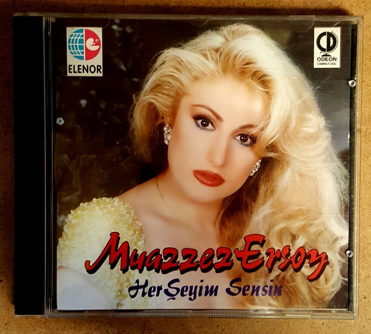 MUAZZEZ ERSOY - HER ŞEYİM SENSİN (1992) - CD ELENOR 2.EL