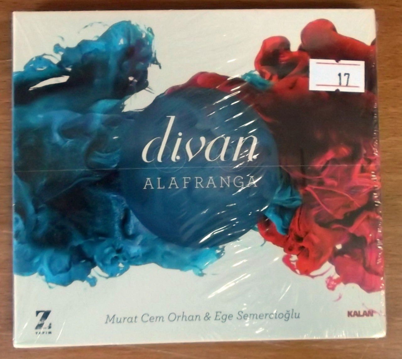 DİVAN ALAFRANGA - MURAT CEM ORHAN EGE SEMERCİOĞLU (2013) - CD KALAN MÜZİK SIFIR