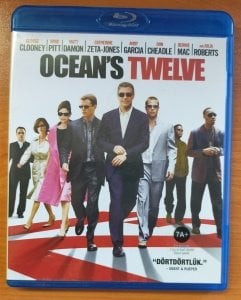 OCEAN'S TWELVE - GEORGE CLOONEY - BRAD PITT - MATT DAMON - BLU-RAY 2.EL