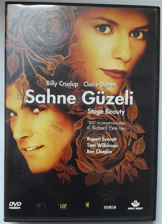 SAHNE GÜZELİ - STAGE BEAUTY - CLAIRE DANES - BILLY CRUDUP - DVD 2.EL