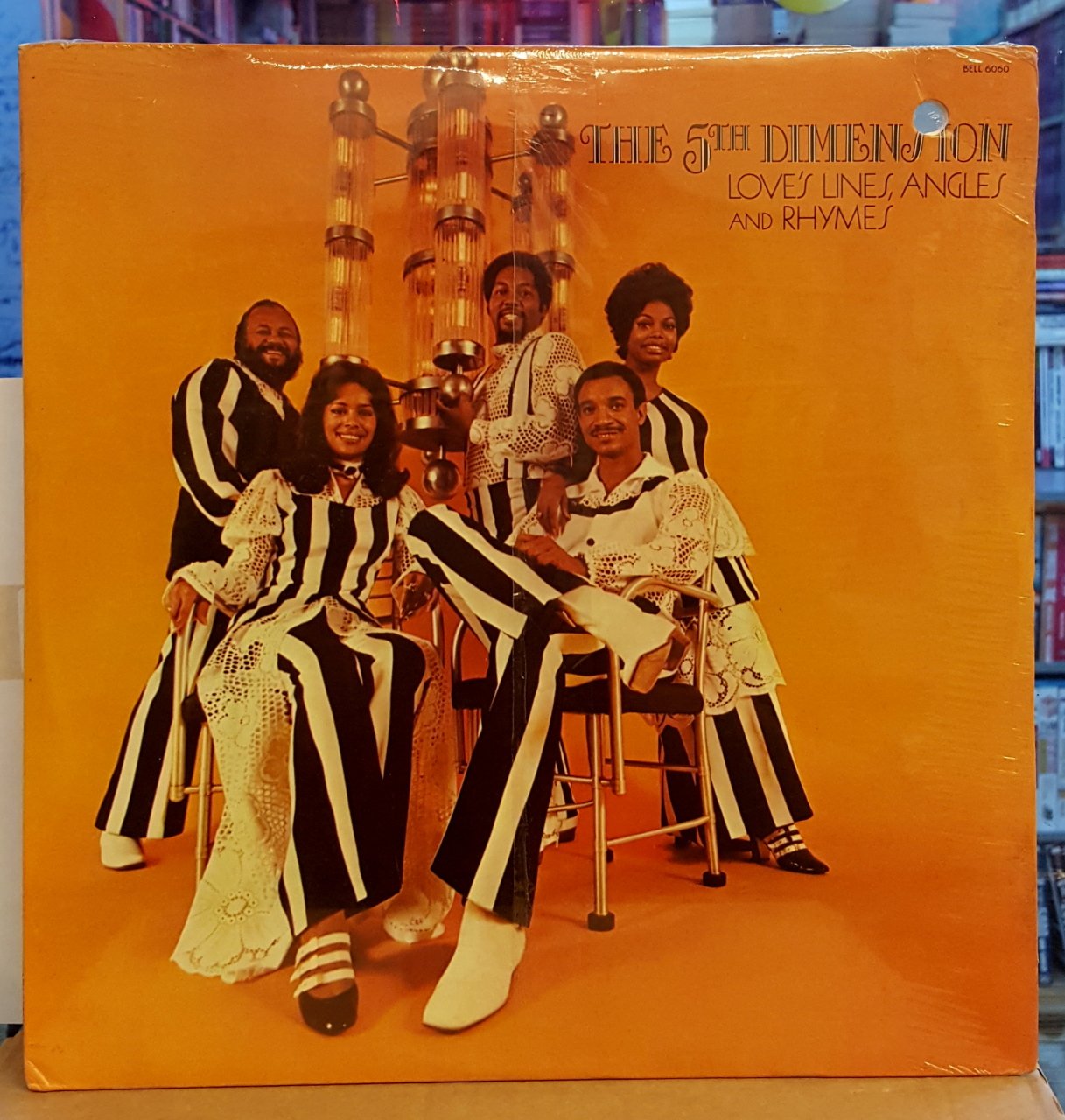 5TH DIMENSION - LOVE'S LINES ANGLES AND RHYMES (1971) - LP CUT OUT 2.EL