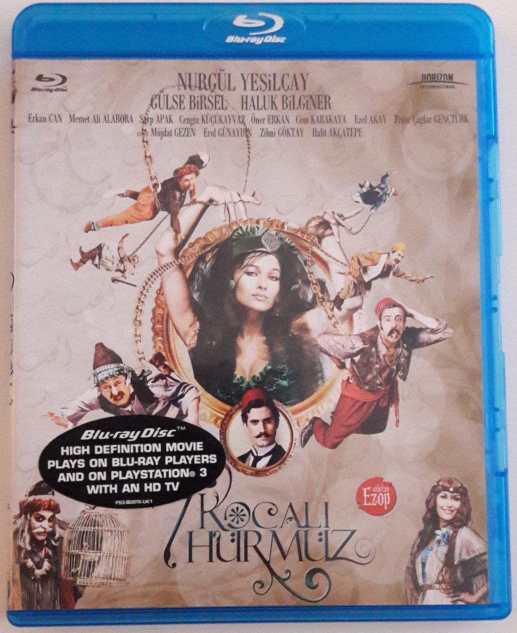 7 KOCALI HÜRMÜZ - NURGÜL YEŞİLÇAY - GÜLSE BİRSEL - HALUK BİLGİNER - EZOP - BLU-RAY 2.EL