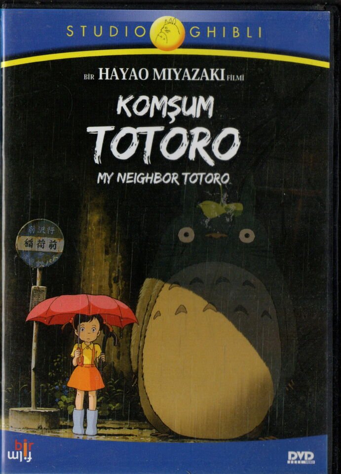 MY NEIGHBOR TOTORO - KOMŞUM TOTORO - HAYAO MIYAZAKI - STUDIO GHIBLI ANİME - DVD 2.EL