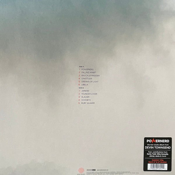DEVIN TOWNSEND - POWERNERD (2024) - LP 180GR GATEFOLD SIFIR PLAK