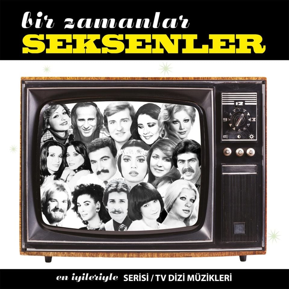 BİR ZAMANLAR SEKSENLER - KARIŞIK TÜRKÇE POP - LP 2024 BASIM SIFIR PLAK