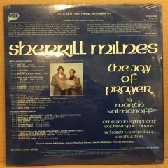 SHERRILL MILNES - THE JOY OF PRAYER BY MARTIN KALMANOFF 1983 GOSPEL SIFIR 2PLAK