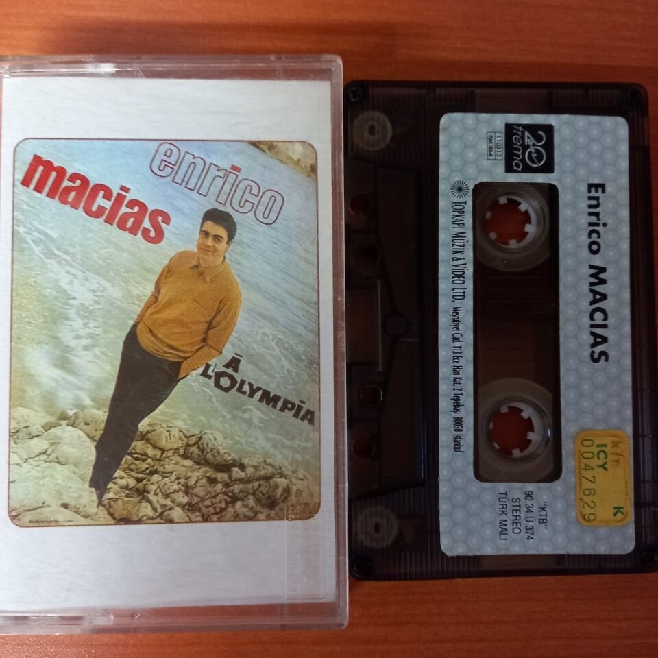 ENRICO MACIAS - A L'OLYMPIA (1990) - KASET 2.EL