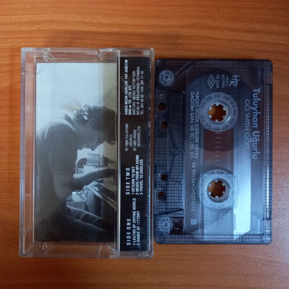 TULUYHAN UĞURLU - GO WITH GOD / SOLO PIANO (1992) - KASET 2.EL
