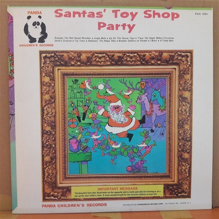 SANTA'S TOY SHOP PARTY - LP PLAK 2.EL