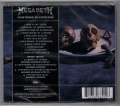 MEGADETH - COUNTDOWN TO EXTINCTION (1992) - CD REMASTERED & REMIXED JEWEL CASE SIFIR