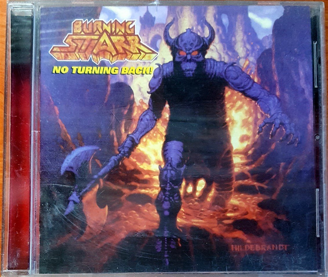 BURNING STARR - NO TURNING BACK (1986) 1998 SENTINEL STEEL RECORDS REISSUE CD 2.EL