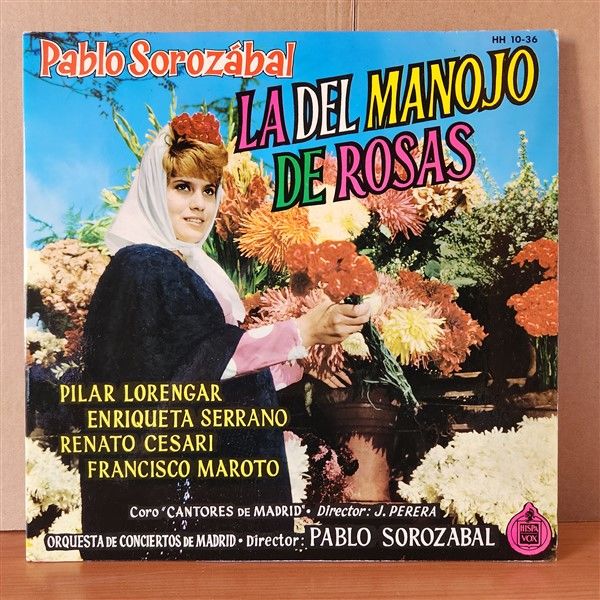 PABLO SOROZABAL - LA DEL MANOJO DE ROSAS (1962) - LP 2.EL PLAK