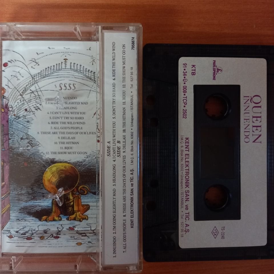 QUEEN - INNUENDO (1991) - KASET 2.EL