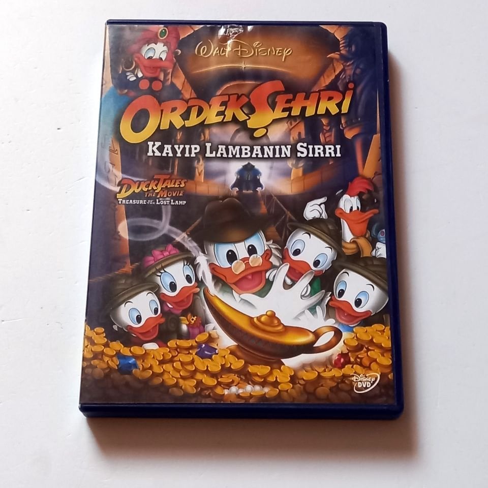 ÖRDEK ŞEHRİ KAYIP LAMBANIN SIRRI - DUCK TALES THE MOVIE TREASURE OF THE LOST LAMP - WALT DISNEY ANİMASYON - DVD 2.EL