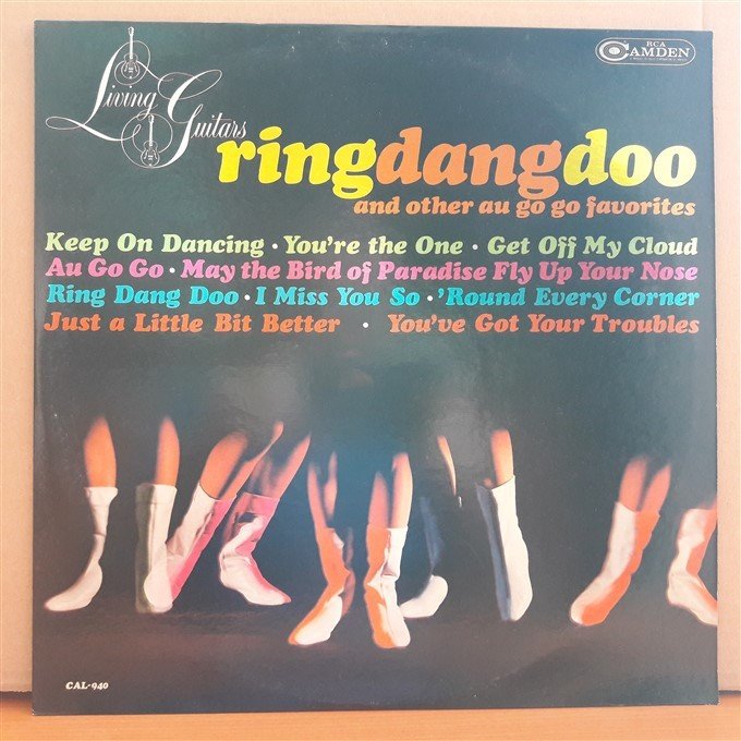 LIVING GUITARS - RING DANG DOO (1966) - LP 2.EL PLAK