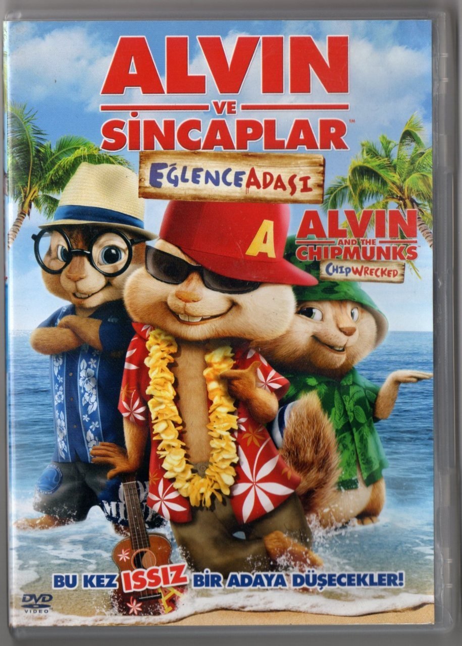 ALVİN ve SİNCAPLAR EĞLENCE ADASI - ALVIN and the CHIPMUNKS CHIPWRECKED - DVD 2.EL