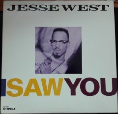 JESSE WEST - I SAW YOU (1990) - 12'' MAXI SINGLE PLAK 2.EL
