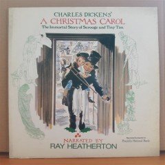 CHARLES DICKEN'S A CHRISTMAS CAROL - RAY HEATHERTON - LP 2.EL PLAK