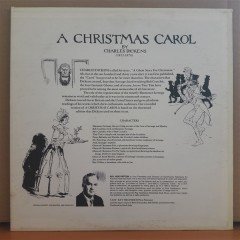 CHARLES DICKEN'S A CHRISTMAS CAROL - RAY HEATHERTON - LP 2.EL PLAK