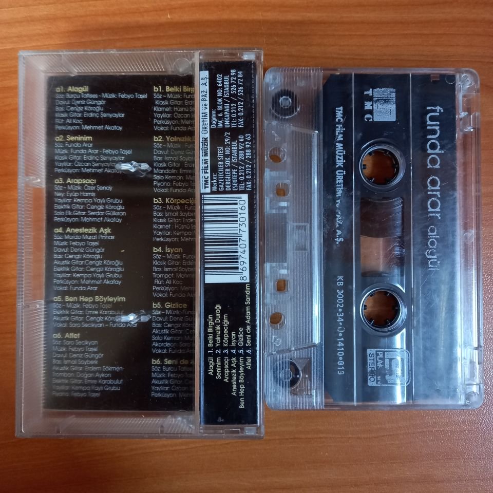 FUNDA ARAR - ALAGÜL (2002) - KASET 2.EL